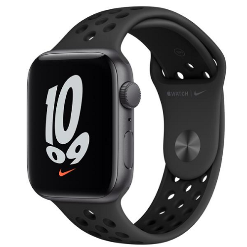 APPLE WATCH NIKE SE GPS 44MM SPACE GREY ALUMINIUM CASE WITH ANTHRACITE/BLACK NIKE SPORT BAND - REGUL