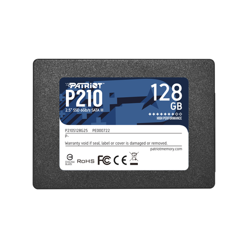 PATRIOT SSD P210 128GB SATA3 6GB/S 2,5 450/430 MB/S