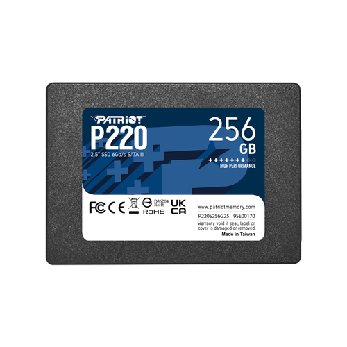 PATRIOT SSD INTERNO P220 256GB 2,5