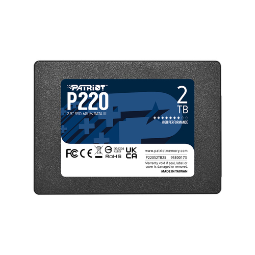 PATRIOT SSD INTERNO P220 2TB 2,5
