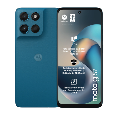 MOTOROLA MOTO G57 5G DUAL SIM 6.72" OCTA CORE 256GB RAM 8GB 5G TIM CORSAIR GREEN