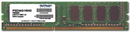 PATRIOT RAM DIMM 4GB DDR3 1600MHZ