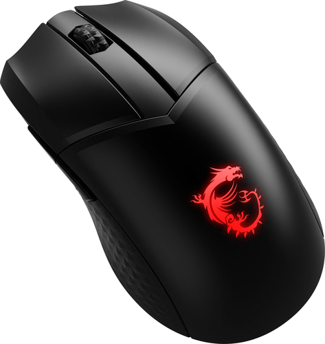 MSI MOUSE GAMING CLUTCH GM41 LIGHTWEIGHT WIRELESS, 16000 DPI, SWITCH OMRON, SUPPORTO DRAGON CENTER