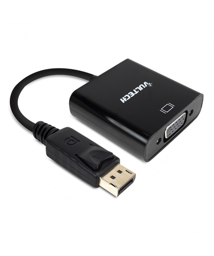 VULTECH SN10407 ADATTATORE CONVERITORE DISPLAY PORT A VGA FULL HD BLACK