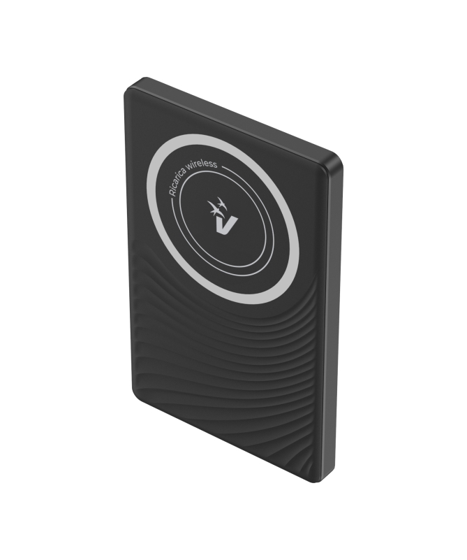 VULTECH POWERBANK MAGSAFE, SCHERMO LCD 5000 MAH TYPE C, RICARICA WIRELESS FINO 15W, PD20W, NERO