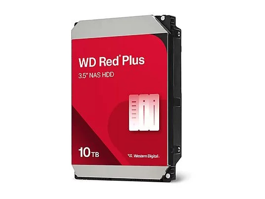 WESTERN DIGITAL HDD INTERNO RED PLUS 10TB 3.5 512MB CACHE