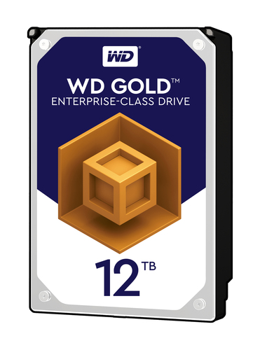WESTERN DIGITAL HDD GOLD 12TB 3,5 7200RPM SATA 6GGB/S BUFFER 256MB